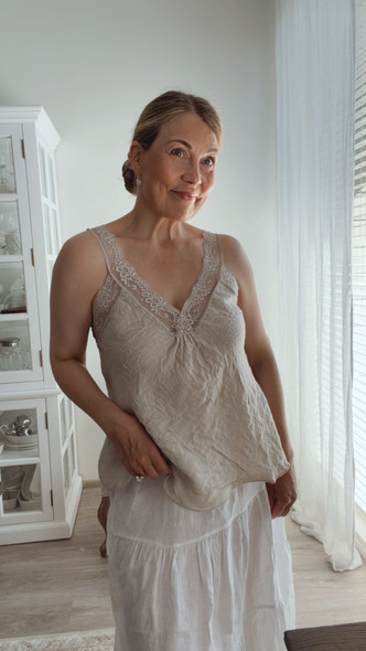 ALISON PELLAVATOPPI BEIGE