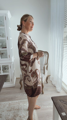 LILLY VISKOOSIMEKKO BEIGE- RUSKEA