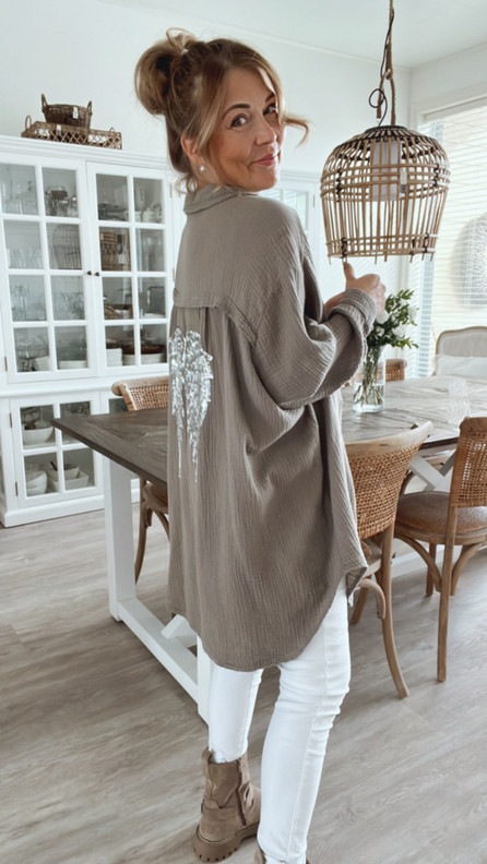 WINGS PUUVILLAPAITA TAUPE PLUS KOKO