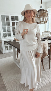 LAYLA SATIINIPUSERO BEIGE