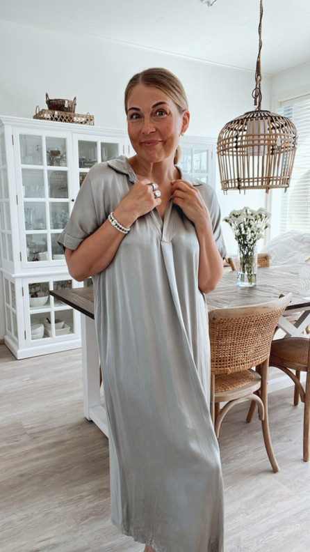 ROXANNE SATIINIMEKKO TAUPE