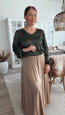 CHLOE SATIINIPUSERO KHAKI