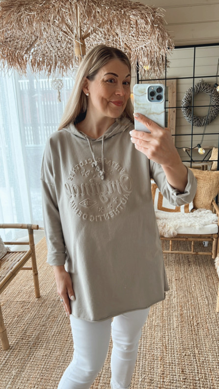 VINTAGE HUPPARI TAUPE