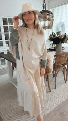 LUANA VILLAPONCHO BEIGE