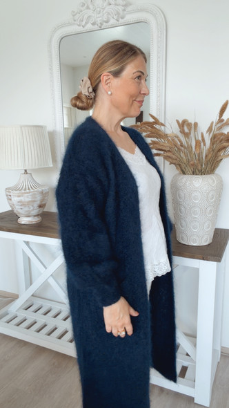SCARLETT KID MOHAIRNEULETAKKI NAVY