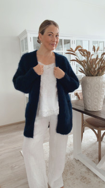 FRIDA KID MOHAIRNEULETAKKI NAVY