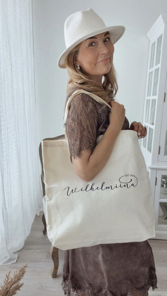 WILHELMIINA CANVASBAG OFF-WHITE