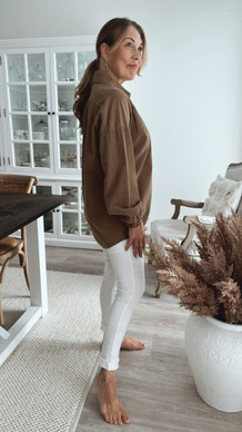KARA CORDUROY BLOUSE CAMEL