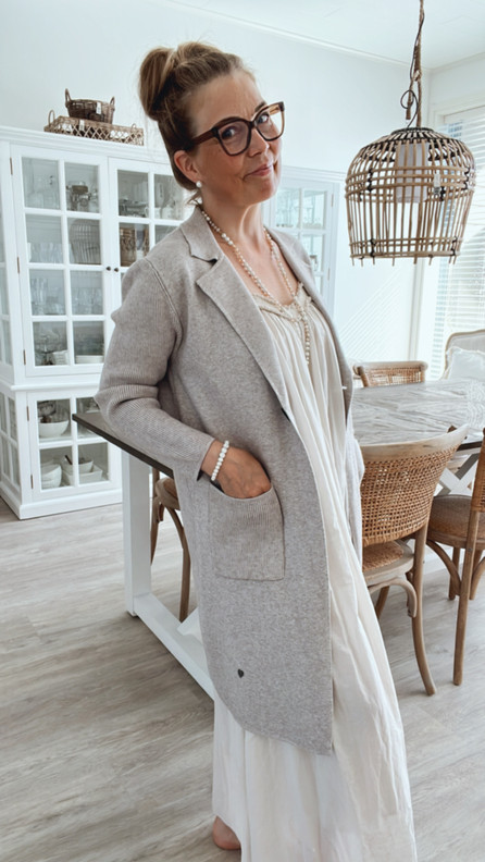 ZELDA NEULETAKKI TAUPE