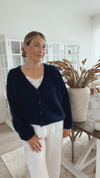 MARLA KID MOHAIRNEULETAKKI NAVY