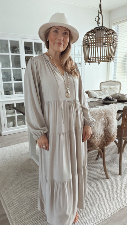 MIRELLA VISKOOSIMEKKO BEIGE