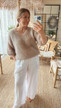 CARIN KID MOHAIR KNIT BEIGE