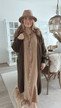 OFELIA MOHAIR CARDIGAN BROWN