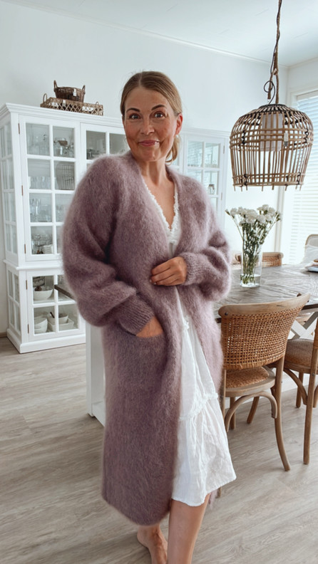 SCARLETT MOHAIRNEULETAKKI TAUPE