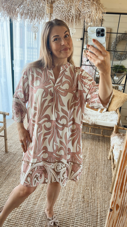 MARIETTA VISKOOSIMEKKO ROOSA