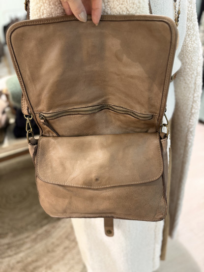 VINTAGE NAHKALAUKKU TAUPE