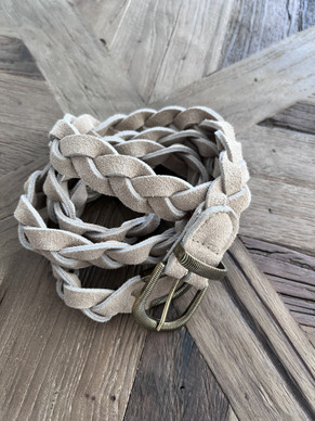 PUNOTTU NAHKAVYÖ BEIGE