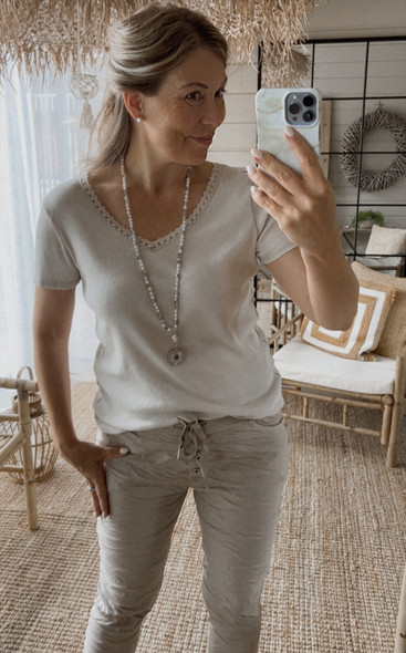 SHEILA T-PAITA BEIGE