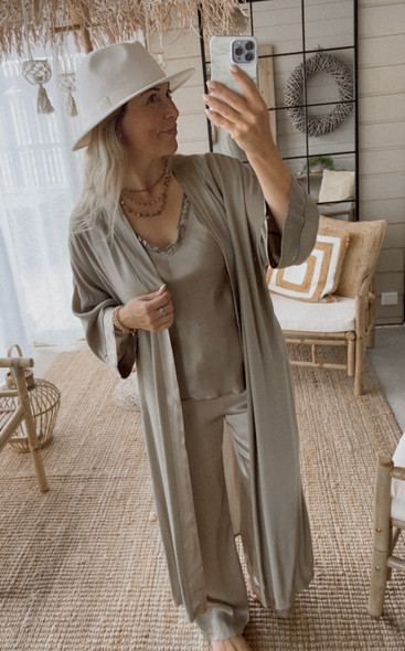 ANYA CAFTAN TAUPE