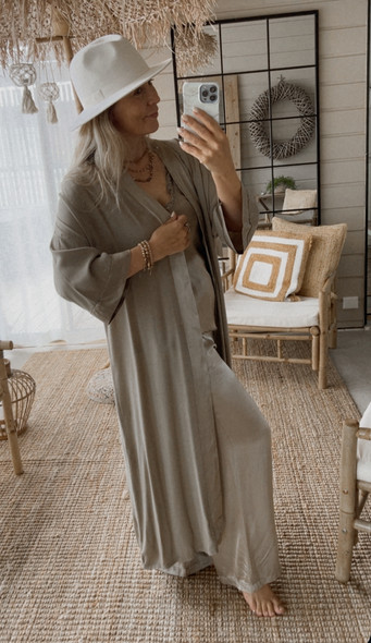 ANYA CAFTAN TAUPE