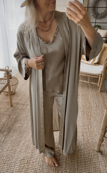 ANYA CAFTAN TAUPE