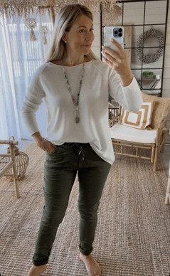 JESSI JOGGERIT KHAKI