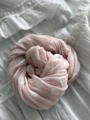 DOTS SCARF ROSE