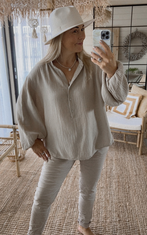 NERISSA PUUVILLAPUSERO BEIGE