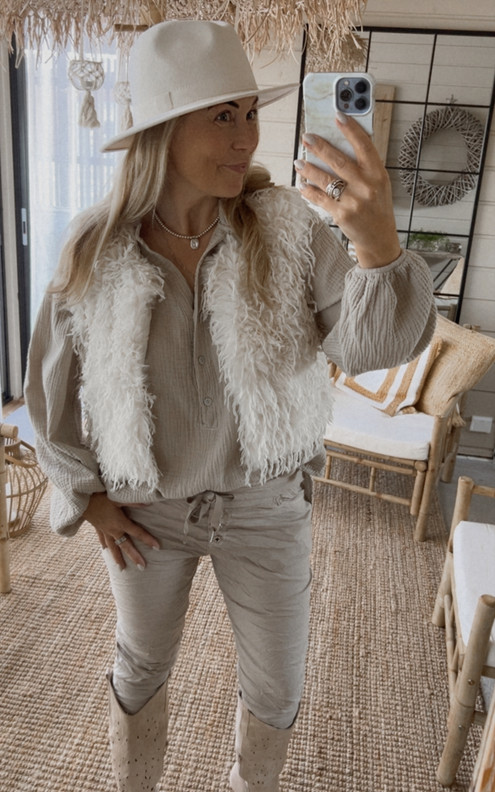 NERISSA PUUVILLAPUSERO BEIGE