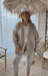 FRIDA KID MOHAIR CARDIGAN BEIGE