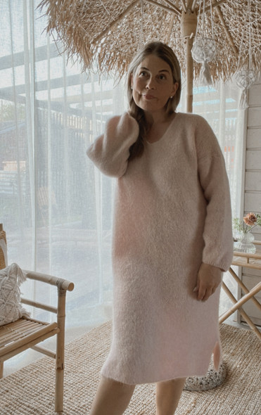 JOSEPHINE ALPAKKANEULEMEKKO ROOSA