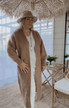 SCARLETT KID MOHAIR CARDICAN CAMEL
