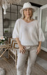 CARIN KID MOHAIR KNIT OFF WHITE