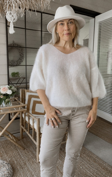 CARIN MOHAIRNEULE LUONNONVALKOINEN