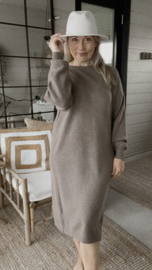 LAUREN VILLANEULEMEKKO TAUPE