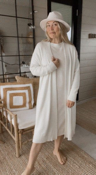 IVONNE VILLANEULETAKKI LUONNONVALKOINEN