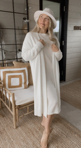 IVONNE VILLANEULETAKKI LUONNONVALKOINEN