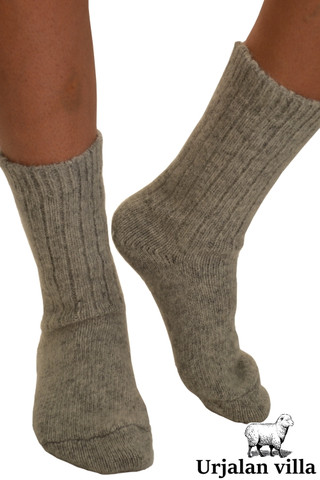 VILLASUKAT, mel.harmaa, naisten