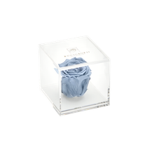 Acrylic box 1 rose (grey rose)
