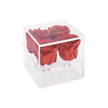 Akryyliboksi 4 ruusua