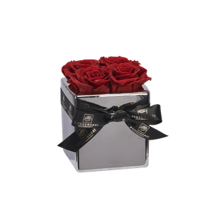 XS - Ceramic square rosebox