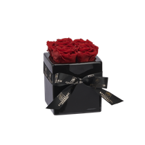 XS - Ceramic square rosebox