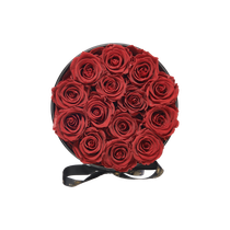 S - Ceramic round rosebox