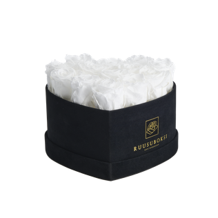 M - Sydän ruusuboksi