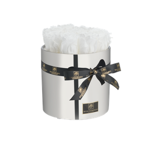 S - Ceramic round rosebox