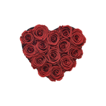 M - Heart rosebox