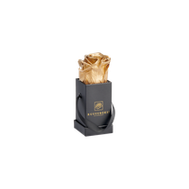 XXS - Square rosebox (golden rose)