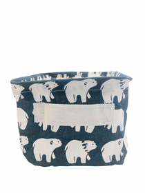 Kankainen säilytyskori, jääkarhu