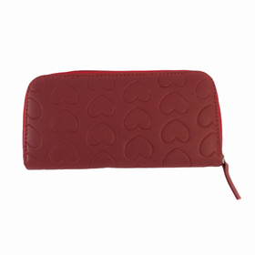 Lompakko sydän, punainen