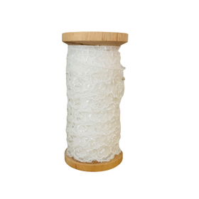 Pitsinauha valkoinen, ohut